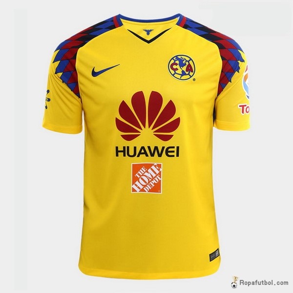 Camiseta Club América Replica Tercera Ropa 2017/18 Amarillo